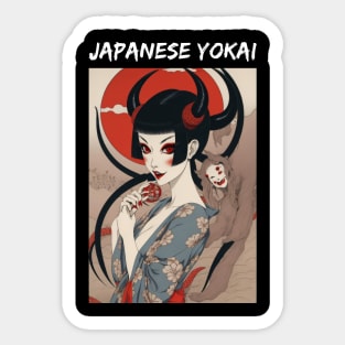 Japanese Yokai Sticker